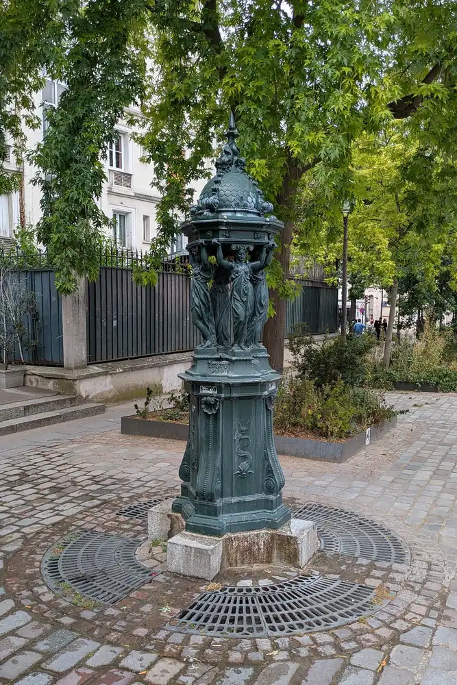 Points d'eau à Paris pour se désaltérer.