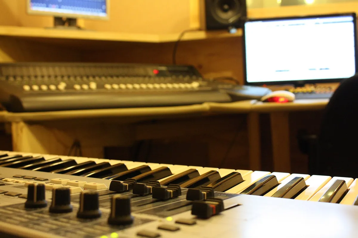Studio d'enregistrement professionnel pour vos projets.